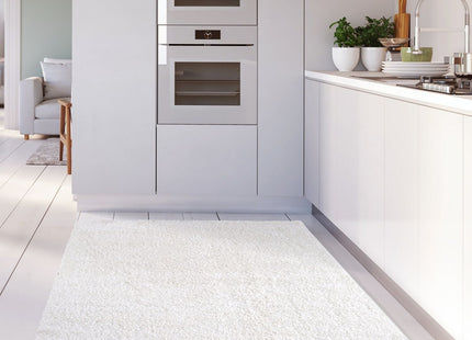 Myshaggy Solid White Rug