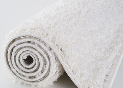 Myshaggy Solid White Rug