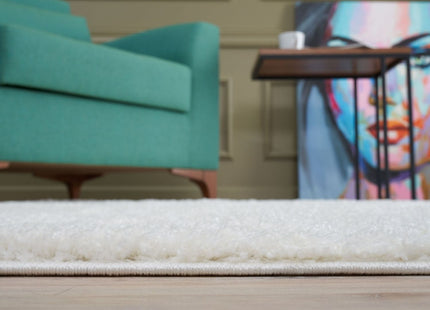 Myshaggy Solid White Rug