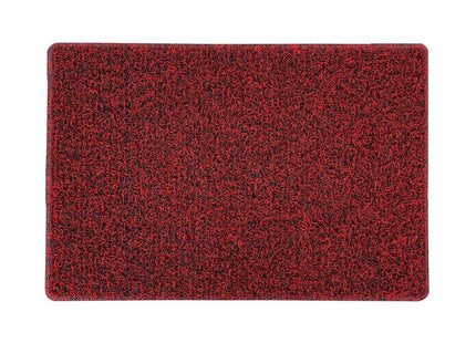 Indoor Spaghetti Door Mat - Red & Black