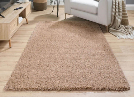 Washable Nude Pink Shaggy Rug
