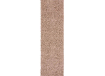Washable Nude Pink Shaggy Rug