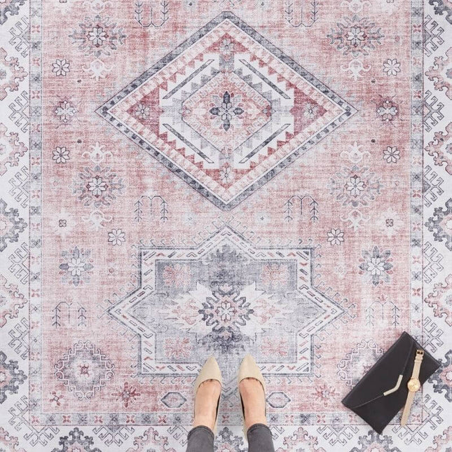 Oriental Gratia Pink Rug