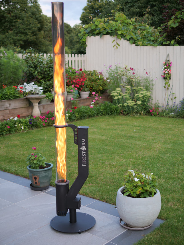 Firestorm Phoenix Wood Pellet Patio Heater – Eco-Friendly Outdoor Heater