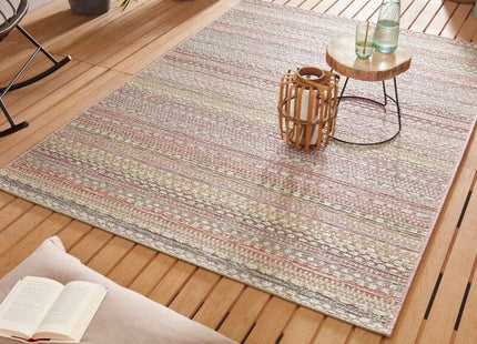 Indoor Outdoor Rug Pine – Boho Stripe Design