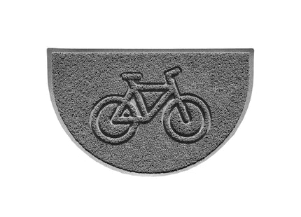 Cycle Embossed Halfmoon Spaghetti Indoor/Outdoor Doormat