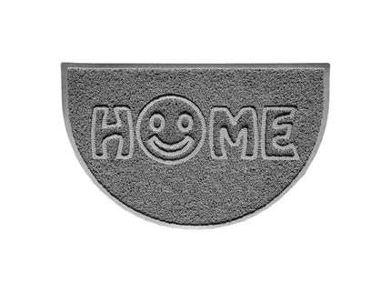Home Smile Embossed Halfmoon Spaghetti Indoor/Outdoor Doormat