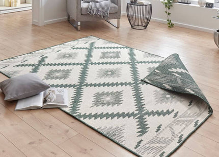 Malibu Reversible Indoor-Outdoor Rug Diamond Design