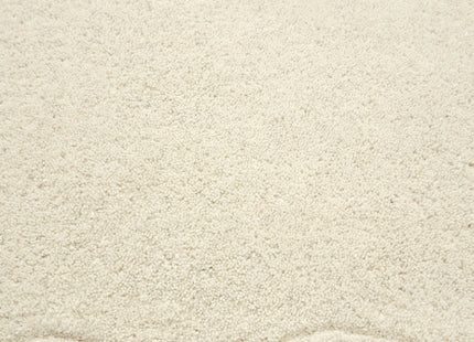 Scalloped Elsie Cream Wool Rug