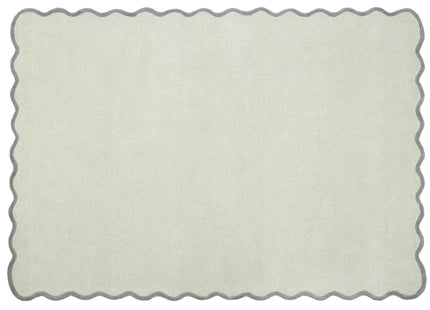 Scalloped Elsie Sage/Seagrass Wool Rug
