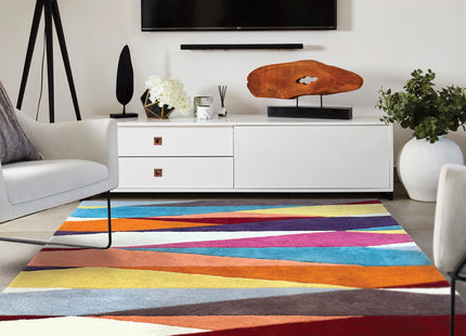 Shard Brights Multi Wool Rug