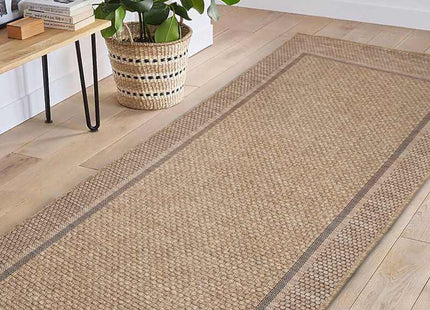 Summer Latte Border Rug – Indoor/Outdoor