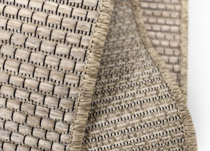 Summer Latte Border Rug – Indoor/Outdoor