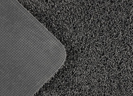 Washable Charcoal Shaggy Rug