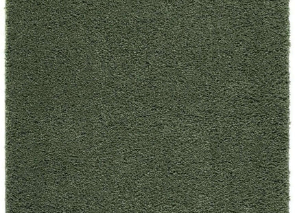 Washable Forest Green Shaggy Rug