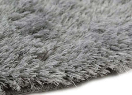 Soft Washable Grey Shaggy Rug | SA-04