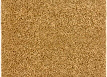 Washable Ochre Shaggy Rug