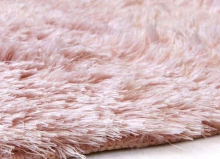 Soft Washable Pink Shaggy Rug | SA-07