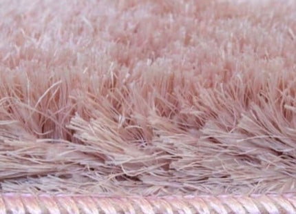 Soft Washable Pink Shaggy Rug | SA-07