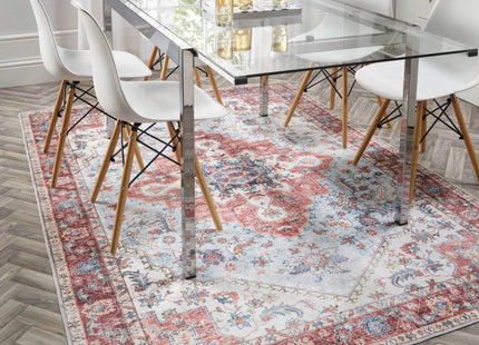 Washable Rug Eterna Red