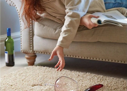 Washable Stone Shaggy Rug