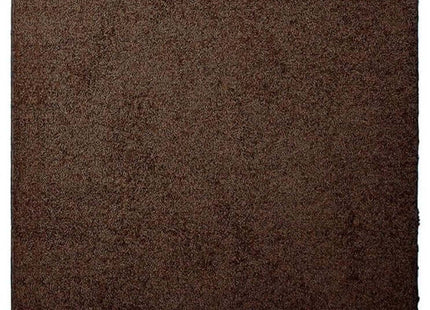 Fiji Chocolate Brown Washable Solid Shaggy Rug