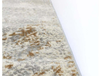 Abstract Vintage Cream/Ochre Rug