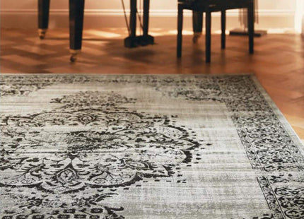 Saville Grey/Black Vintage Rug
