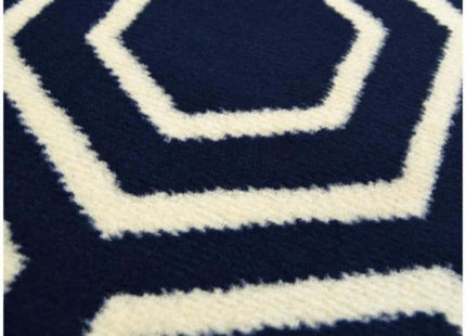 Maestro Honeycomb Navy Rug | 3035 X011
