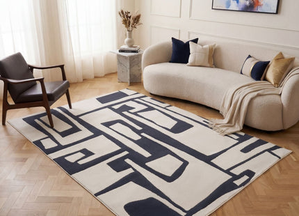 Loft Abstract Blue Rug
