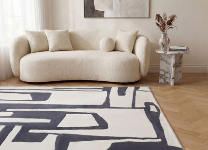 Loft Abstract Blue Rug