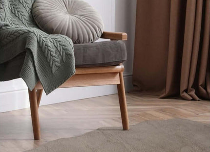 Luxury Natural Faux Fur Rug