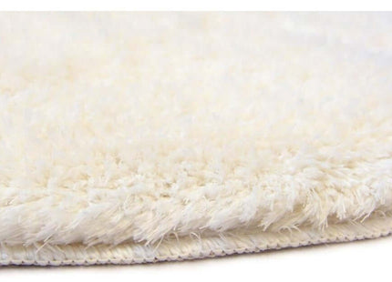 Soft Washable Ivory Shaggy Rug | SA-01