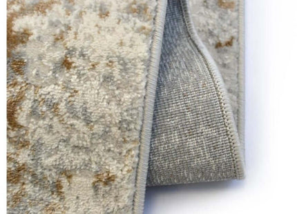 Abstract Vintage Cream/Ochre Rug