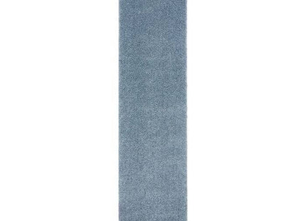 Washable Blue Shaggy Rug