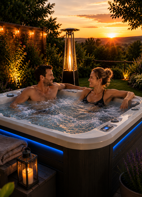 Enhanced Roto Moulded Hot Tub for 2 Persons