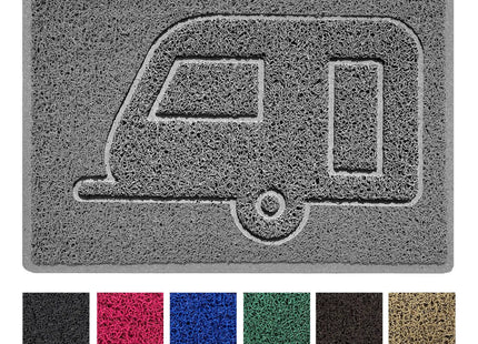 "Caravan" Grey Spaghetti Door Mat