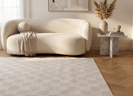 Loft Checkerboard Cream Rug