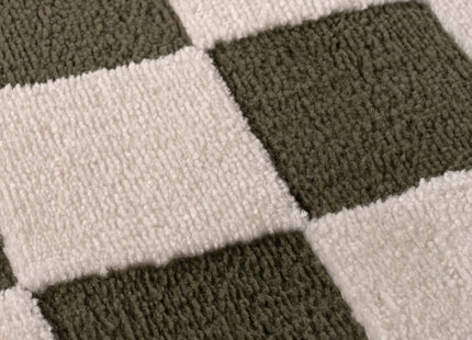 Loft Checkerboard Green Rug