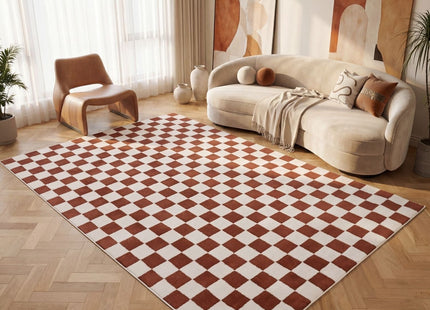 Loft Checkerboard Terra Rug