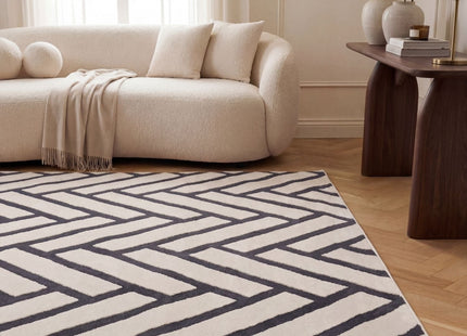 Loft Chevron Blue Rug