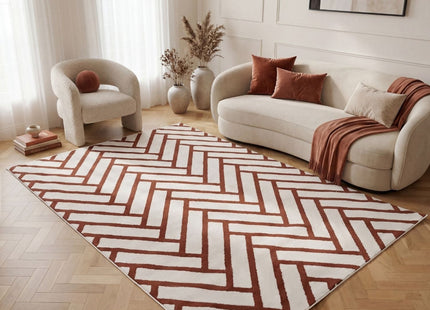 Loft Chevron Terra Rug