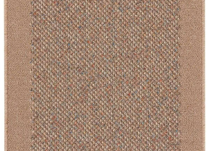 Washable Designer Bordered Beige Rug | 110B