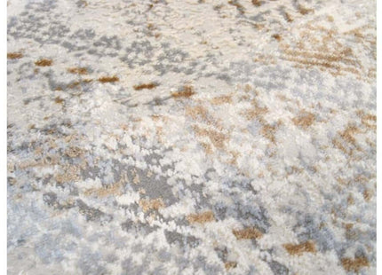 Abstract Vintage Cream/Ochre Rug