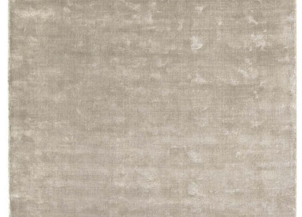 Karma Grey Solid Luxury Viscose Rug