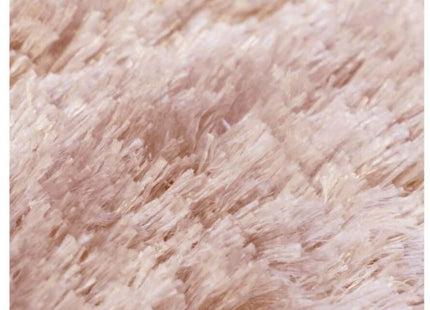 Shimmer Pink Supersoft Shaggy Rug | ODS33