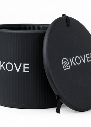KOVE Core Ice Bath – Premium Upright Cold Plunge - Full Body Immersions - 450L (Chiller Compatible)