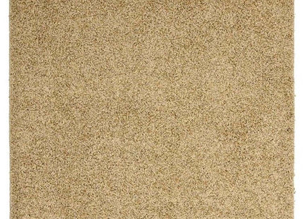 Fiji Latte Beige Washable Solid Shaggy Rug