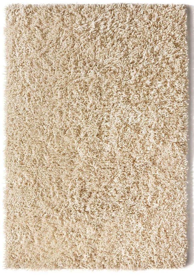 Imperial Ivory Shaggy Pile Wool Rug