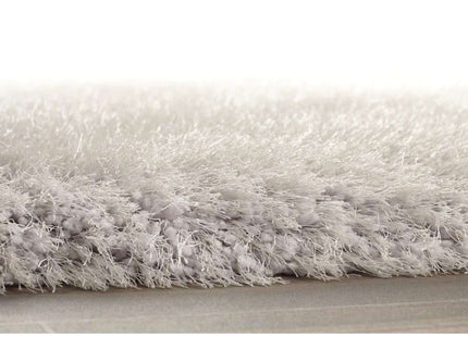 Extravagance Silver Grey Shaggy Rug